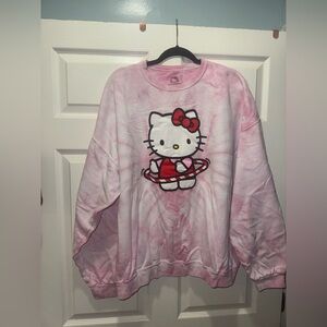 Forever21+ x Hello Kitty pink sweatshirt